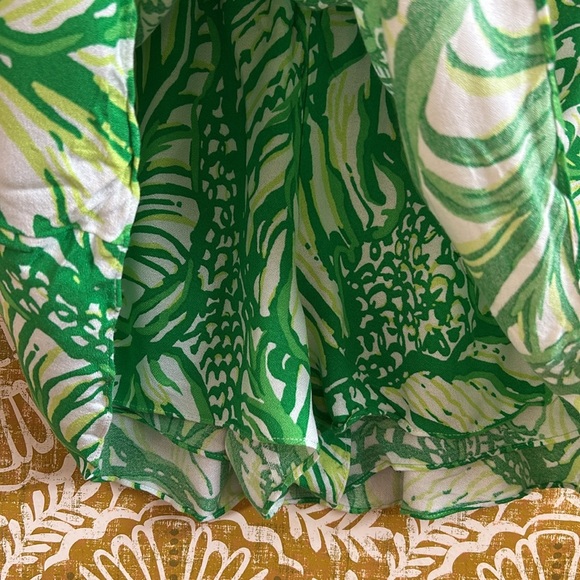 Lilly Pulitzer Ramona Vacation Summer Mini Skort in Toucan Green Coco Loca Sz 0 - Picture 6 of 8